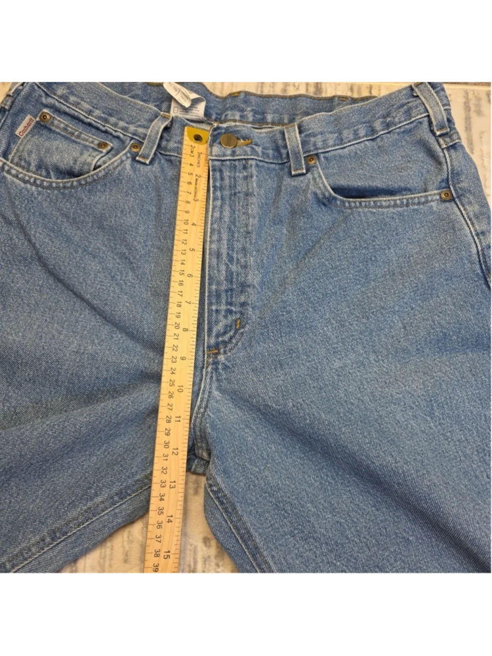 Carhartt Relaxed Fit Work Resistant RN# 14806 Sz 36 X 32 B17 STW Men's Jeans